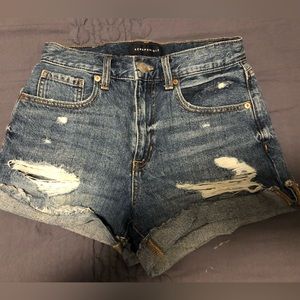 Aeropostale mom jean shorts